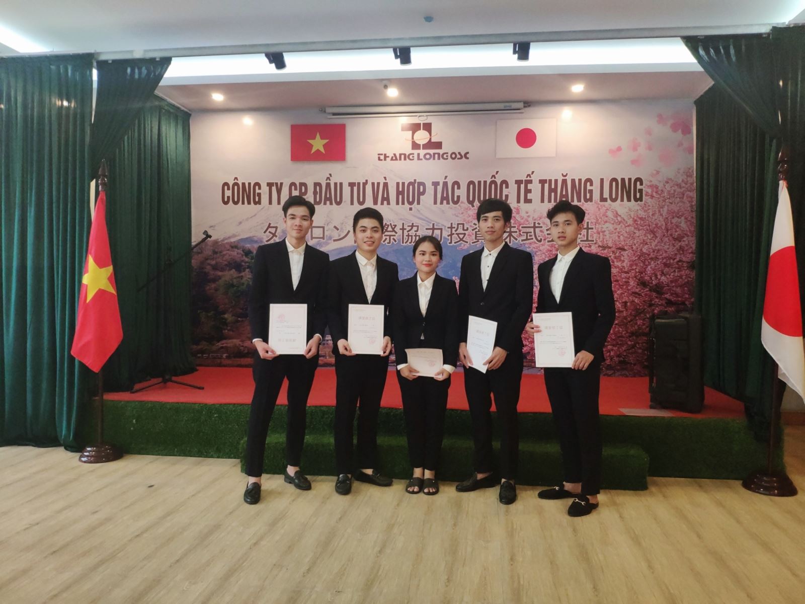 Graduation Ceremony for Technical Intern Trainees on January 1, 2020