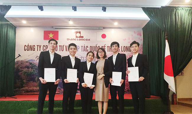 Graduation Ceremony for Technical Intern Trainees on January 1, 2020